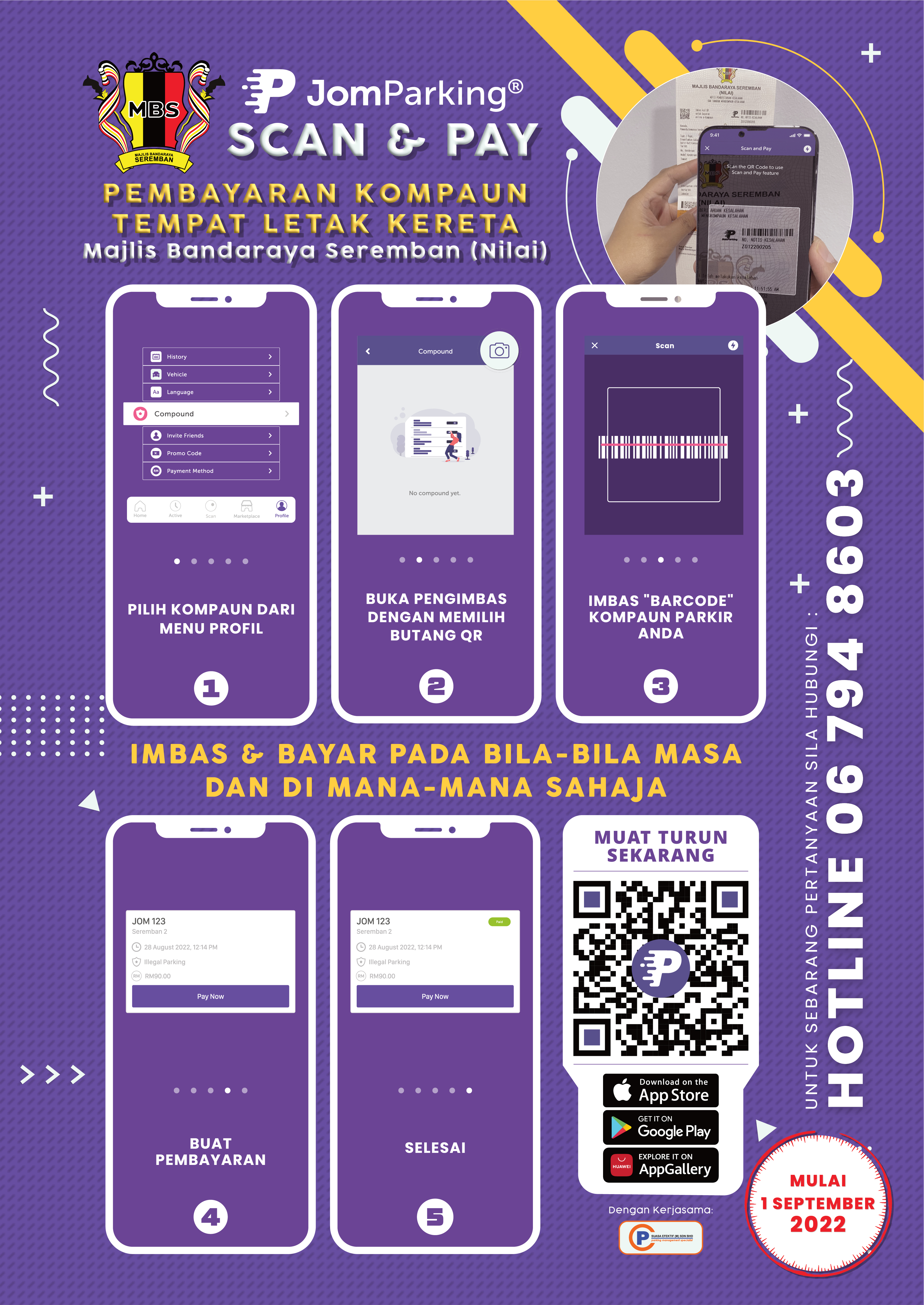 JomParking Scan & Pay