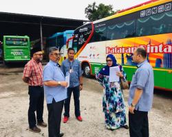 MPS telah mengadakan lawatan ke tapak lokasi aduan yang melibatkan beberapa kilang haram