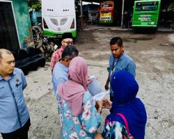 MPS telah mengadakan lawatan ke tapak lokasi aduan yang melibatkan beberapa kilang haram