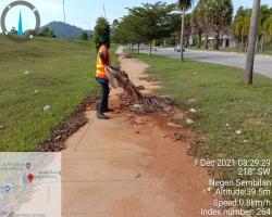 PEMBERSIHAN JALAN-JALAN SELIAAN JKR 