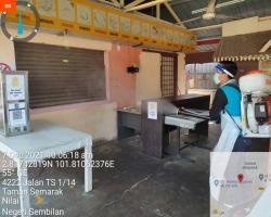 PEMBERSIHAN DAN SEMBURAN NYAHKUMAN (DISINFEKSI) KAWALAN NOVEL CORONAVIRUS COVID -19