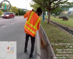 PEMBERSIHAN JALAN-JALAN SELIAAN JKR 