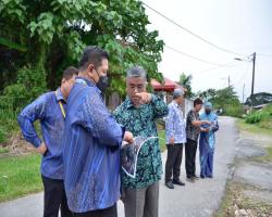 LAWATAN TURUN PADANG DATUK BANDAR YB PUAN MARY JOSEPHINE PRITTAM SINGH, ADUN RAHANG.