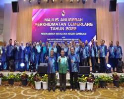 MAJLIS ANUGERAH PERKHIDMATAN CEMERLANG (APC) PENTADBIRAN KERAJAAN NEGERI SEMBILAN TAHUN 2022